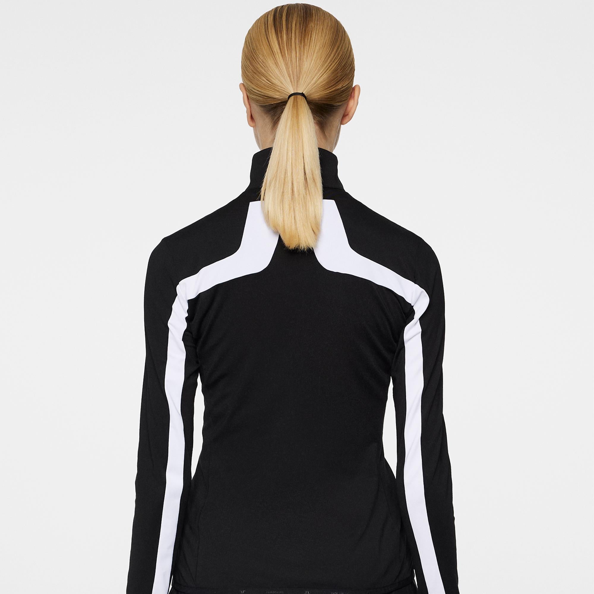 J Lindeberg Janice Ladies Golf Mid Layer Black